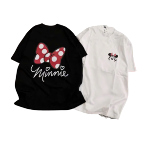 Áo phông họa tiết nơ mickey Hot Trend 2026 – Mặc Xinh, Dễ Phối Đồ