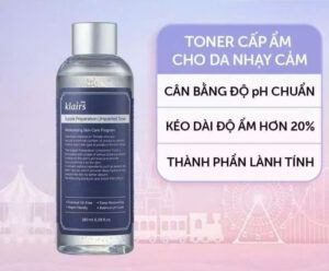 Toner cấp ẩm cho da dầu Dear Klairs