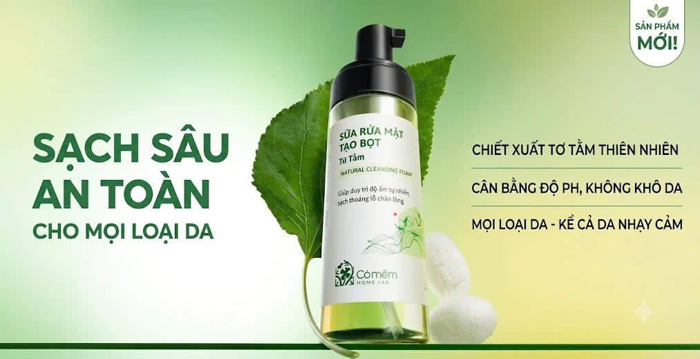 Sữa Rửa Mặt Cho Da Nhạy Cảm