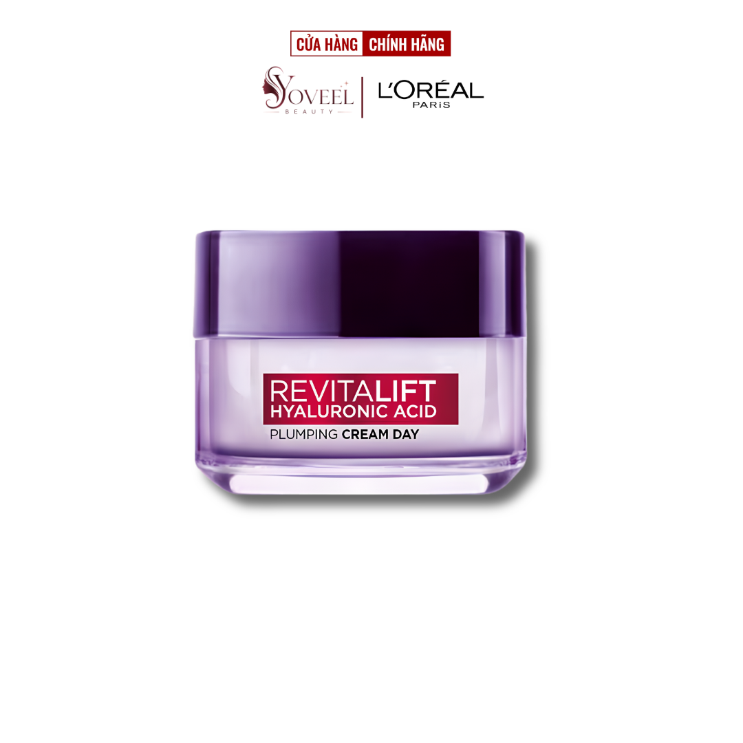 Kem dưỡng siêu cấp ẩm, giúp làm căng mượt da và giảm nếp nhăn L'Oreal Paris Revitalift 1.5% Hyaluronic Acid 50ml