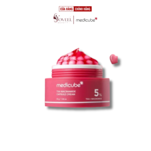 Kem dưỡng dạng viên Medicube TXA + Niacinamide Capsule Cream 5% dưỡng trắng sáng, mờ thâm nám, đều màu da 55g