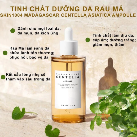 Tinh Chất Skin1004 Madagascar Centella Ampoule 100ml – Phục Hồi & Làm Dịu Da - Ảnh 3