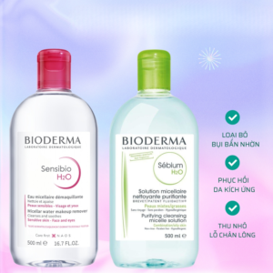 Alternative view of Nước Tẩy Trang Bioderma Cho Da Dầu Mụn Và Da Nhạy Cảm, Sạch Sâu Lành Tính 500ML