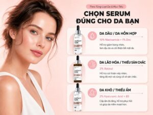 Cách chọn serum phù hợp da