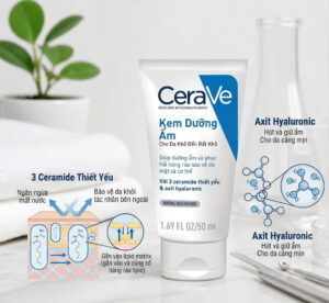 Kem dưỡng ẩm Cerave giàu Ceramide