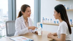 Kem dưỡng ẩm Cerave bác sĩ khuyên dùng