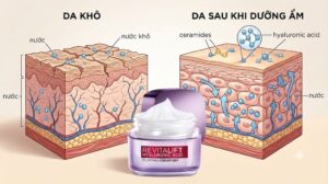 Kem dưỡng ẩm cho da khô phục hồi da