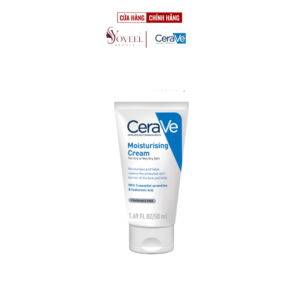 Kem dưỡng ẩm phục hồi chuyên sâu và giữ da ẩm mịn suốt 48H CERAVE MOISTURISING CREAM 50ML