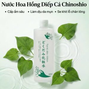 Review toner cho da dầu mụn của nhật