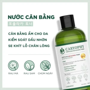 Alternative view of Nước Hoa Hồng Ngăn Ngừa Mụn Caryophy 3in1 Portulaca Toner 300ml